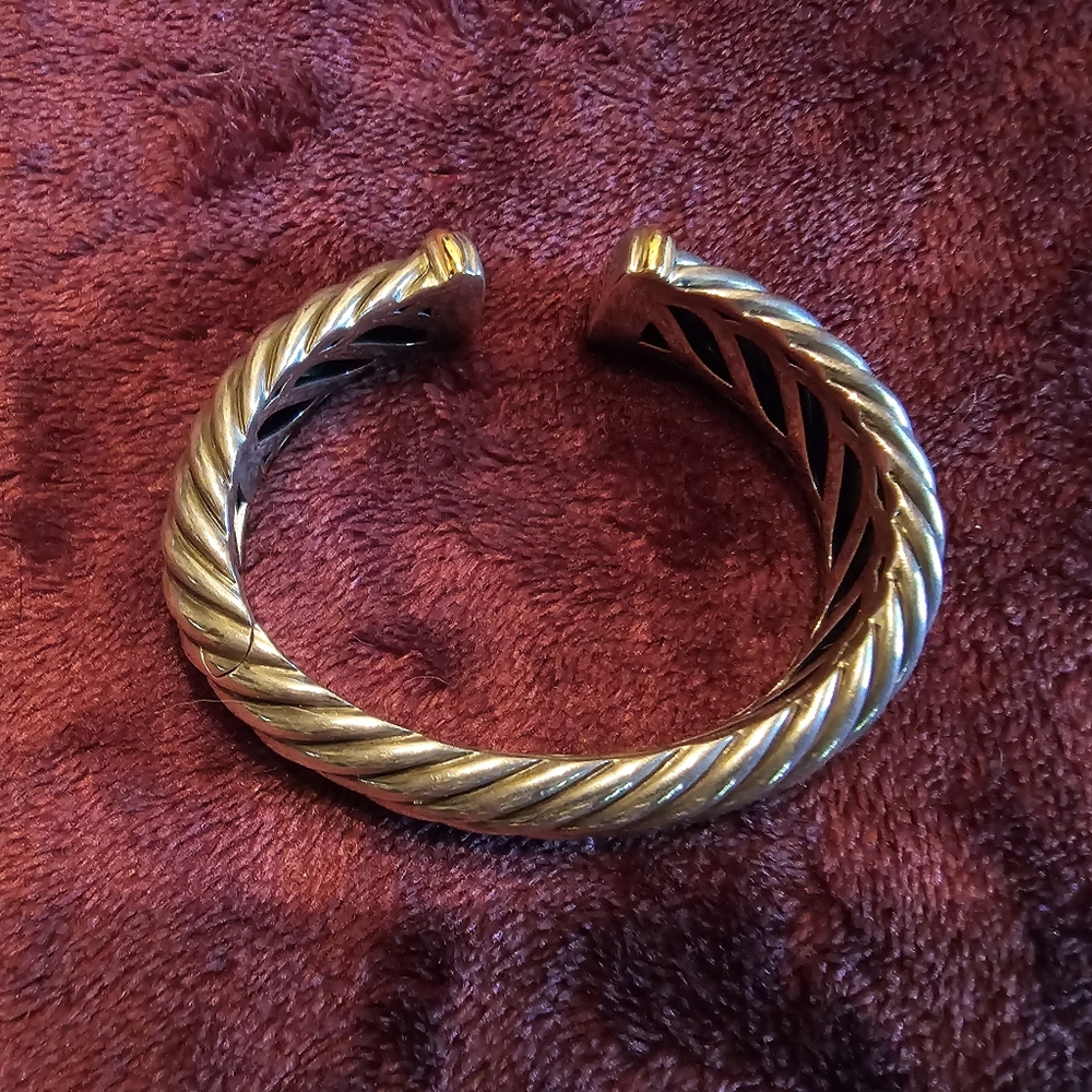 David Yurman Silver Cuff Bracelet